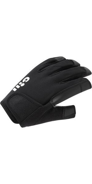 2026 Gill Championship Long Finger Sailing Gloves 7253 - Black